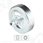 Tambor embreagem universal, HCJ1-78.9T, 78mm, 9 dentes por Universal: 