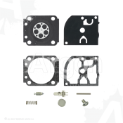 Kit reparo carburador com agulha mod. ZAMA RB-223 + por STIHL: 017, 018, MS180, MS170