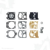 Kit reparo carburador mod. D20-WAT por WALBRO: WT-45, WT-100, WT-132, WT-151, WT-160...