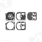 Kit reparo carburador mod. GND-6 por ZAMA: C1S-K3D, C1S-Z1, C1S-Z1A, C1S-Z1B, C1S-Z1C...