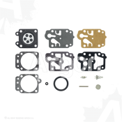 Kit reparo carburador com agulha mod. K20-WYJ por TANAKA: TCB 2000, TCB 220, TCB 221, TCB 240, TCB 250...