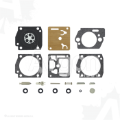 Kit reparo carburador com agulha mod. RB-133 por ZAMA: C3-EL29A, C3-EL29B, C3-EL43