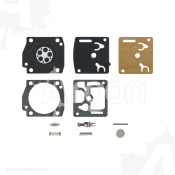 Kit reparo carburador com agulha mod. RB-201 por ZAMA: C3M-DM17A, C3M-DM18A