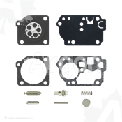 Kit reparo carburador com agulha mod. RB-224 por ZAMA: C1U-W43C, C1U-W45A, C1U-W49B, C1U-W49A, C1U-W52...