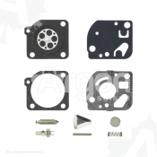Kit reparo carburador com agulha mod. RB-25 por ZAMA: C1U-K19
