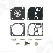 Kit reparo carburador com agulha mod. RB-41 por ZAMA: C1Q-E7, C1Q-E7A, C1Q-E10, C1Q-E12, C1U-K47...