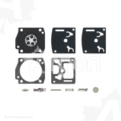 Kit reparo carburador com agulha mod. RB-53 por ZAMA: C3M-K33, C3M-K33A, C3M-K33B, C3M-K33C