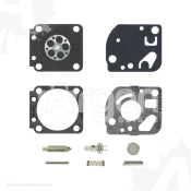 Kit reparo carburador com agulha mod. RB-62 por ECHO: GT 2000, GT 2400, SRM 2100, SRM 2400