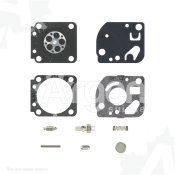 Kit reparo carburador com agulha mod. RB-71 por ECHO: SV-4, SV-4E, SV-4B, SRM 251, TC 2100...
