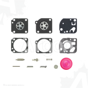 Kit reparo carburador com agulha mod. RB-73 por ZAMA: C3-EL29A, C3-EL29B, C3-EL29C, C3-EL43, C3-EL43A...