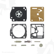 Kit reparo carburador com agulha mod. RB-95 por ZAMA: C3-E8, C3-E8A, C3-E9, C3-E9A, C3-EL15...