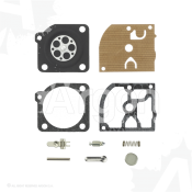 Kit reparo carburador com agulha mod. RB-119 por ZAMA: C1Q-DM13, C1Q-DM13A, C1Q-DM14, C1Q-DM14A, C1Q-DM13B...