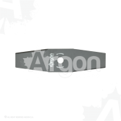 Faca 2 dentes, Modelo 2T-M1 - 255 x 1,8mm - 20,0mm