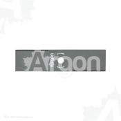 Faca 2 dentes, Modelo 2T-M3 - 255 x 1,8mm - 20,0mm