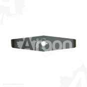 Faca 2 dentes, Modelo 2T-C1 - 255 x 3,0mm - 25,4mm