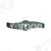 Faca 2 dentes, Modelo 2T-C2 - 305 x 4,0mm - 20,0mm