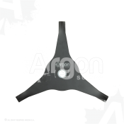 Faca 3 dentes, Modelo 3T-C3 - 255 x 3,0mm - 25,4mm