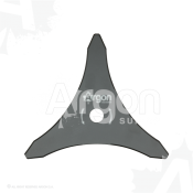 Faca 3 dentes, Modelo 3T-M3 - 230 x 1,6mm - 25,4mm