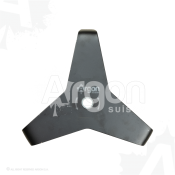 Faca 3 dentes, Modelo 3T-C1 - 305 x 3,0mm - 25,4mm