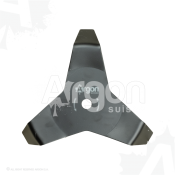 Faca 3 dentes, Modelo 3T-C2 - 305 x 3,0mm - 20,0mm