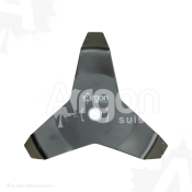 Faca 3 dentes, Modelo 3T-C2 - 305 x 4,0mm - 25,4mm